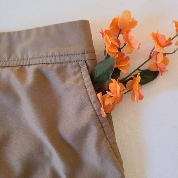 Izod Golf Cool Fix Tan Golf Skort Size 4 - Picture 5 of 11